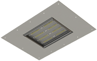 Светильники для АЗС под навесом АЭК-ДСП39-040-002 АЗС (с оптикой)
