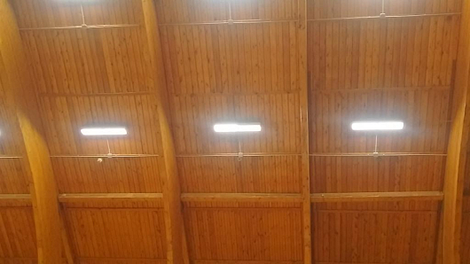 Освещение спортивного зала